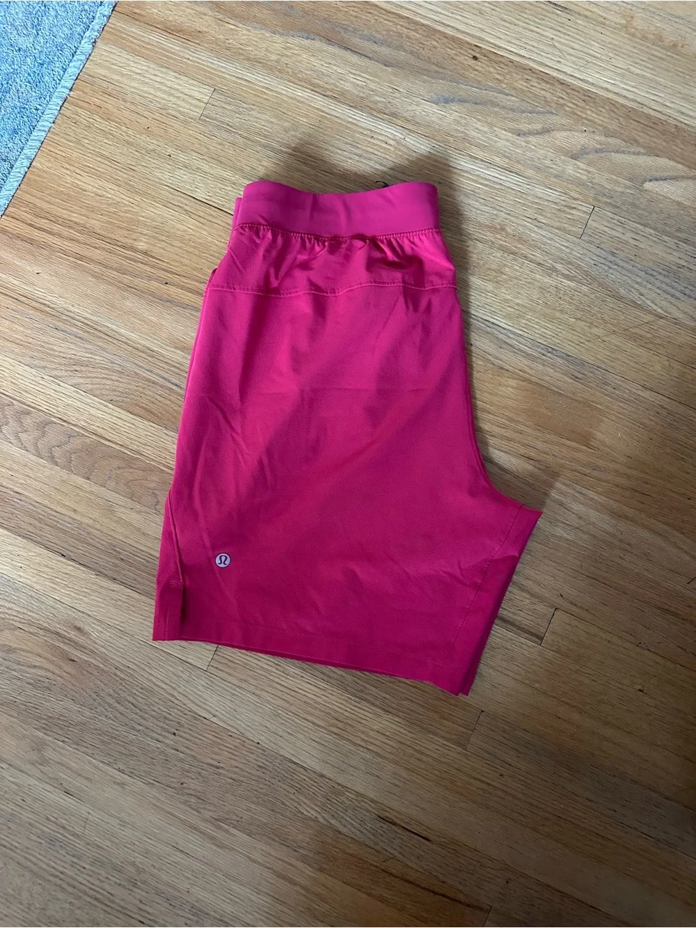 Lululemon Athletica Mulberry Spark Pace Breaker Linerless Shorts